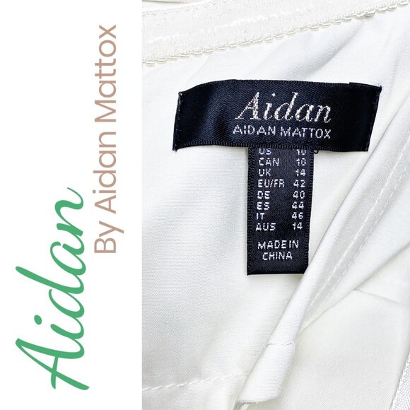 NWOT Aidan Mattox Gold Sequin Strapless Mini Dress Bustier Party Cocktail, 10 - Picture 6 of 14